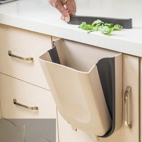 Lixeira Dobrável de Cozinha – Compacta, Prática e Higiênica
