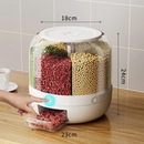 Dispensador Giratorio 360° para Arroz y Granos