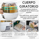 Dispensador Giratorio 360° para Arroz y Granos