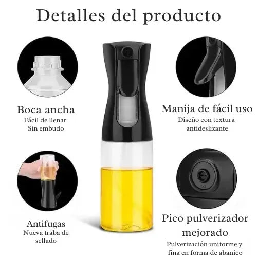 Aceite en aerosol para cocinar