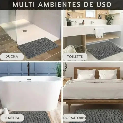 Alfombra de Baño Antideslizante Ultra Absorbente – Confort y Seguridad