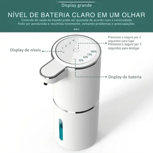 Dispensador de jabón automático sin contacto