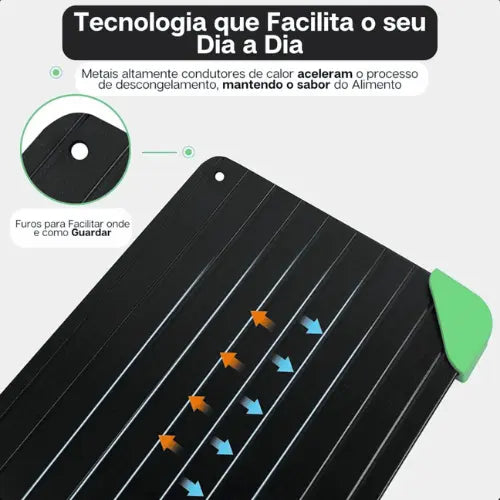 Tabla Mágica para Descongelar Carnes y Alimentos Inteligente