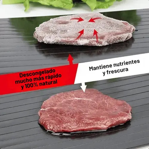 Tabla Mágica para Descongelar Carnes y Alimentos Inteligente