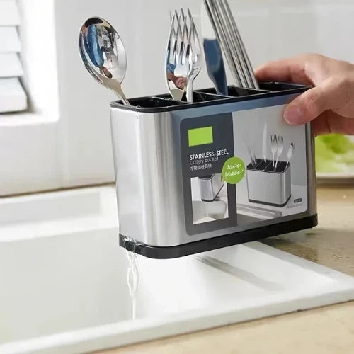 Porta Talher Inox de Pia – Organização e Higiene na Sua Cozinha