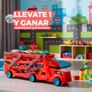 Juego de lanzador de rieles ligeros y deformados + 6 minicoches de aleación GRATIS